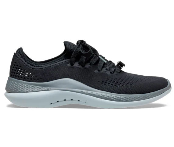 Crocs Unisex Classic LiteRide 360 ​​Pacer Trainer – Schwarz / Schiefergrau