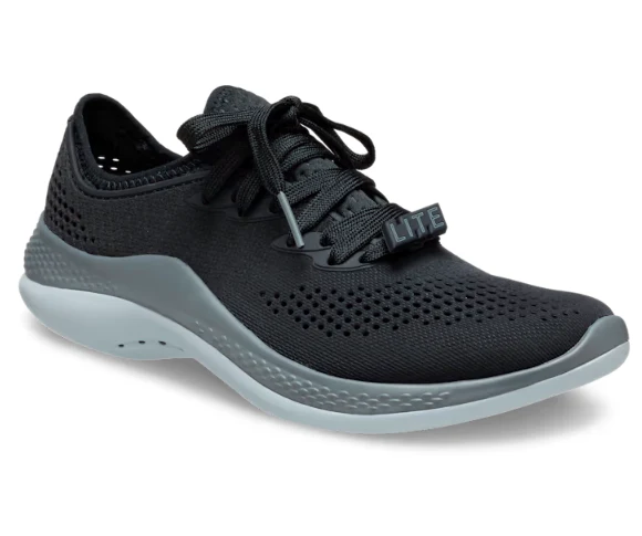 Crocs Unisex Classic LiteRide 360 ​​Pacer Trainer – Schwarz / Schiefergrau