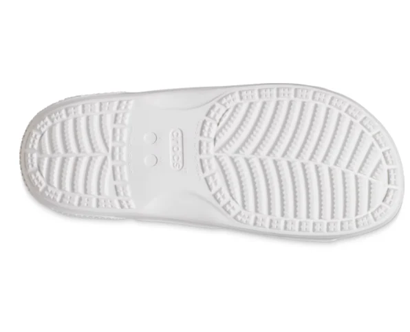Crocs Unisex Classic Solarized Sandale – Weiß / Multi