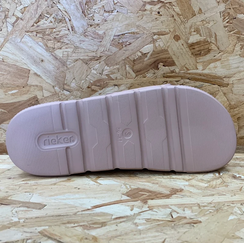 Rieker Modische Sandale für Damen – Rosa