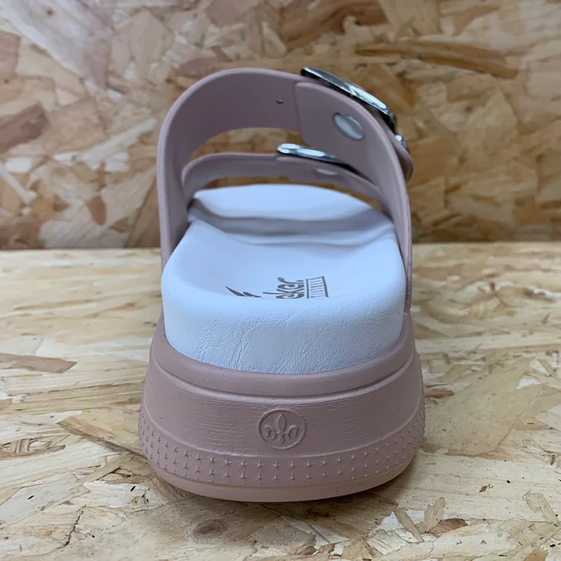 Rieker Modische Sandale für Damen – Rosa