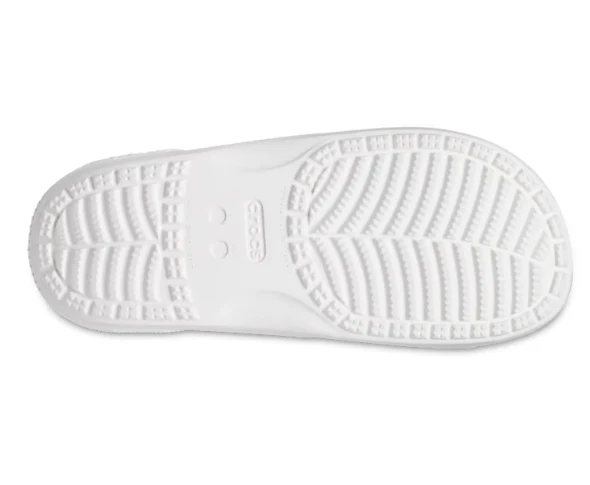Crocs Klassische Unisex-Sandale mit Tie-Dye-Grafik – Mehrfarbig / Weiß