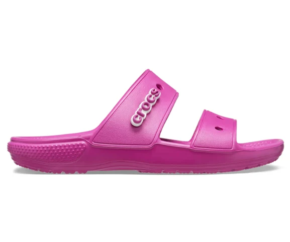 Crocs Klassische Unisex-Sandale – Fuchsia Fun