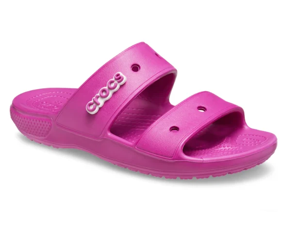 Crocs Klassische Unisex-Sandale – Fuchsia Fun