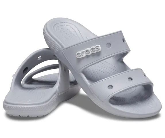Crocs Klassische Unisex-Sandale – Hellgrau