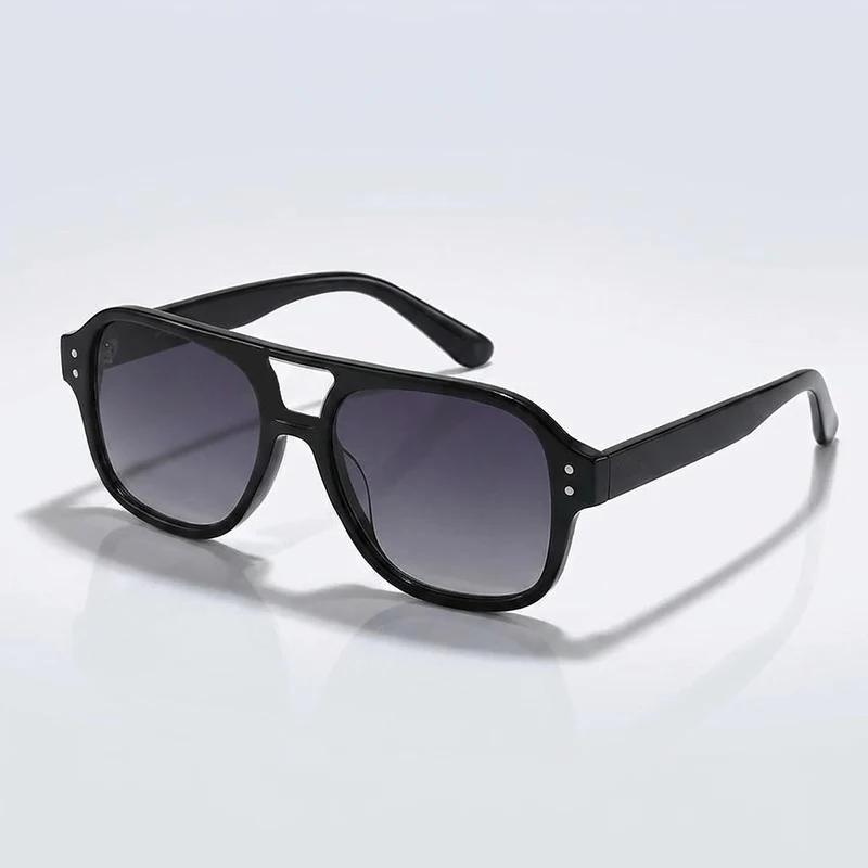 Damen-Sonnenbrille im Aviator-Stil mit Doppelsteg