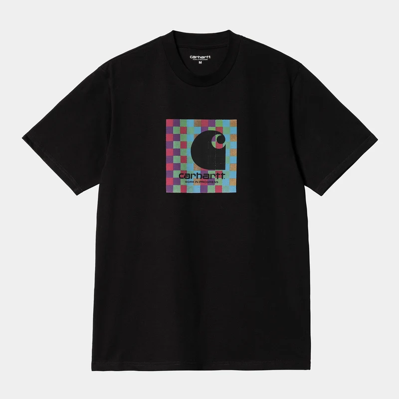 Carhartt WIP Herren Nice Trip Kurzarm-T-Shirt – Schwarz