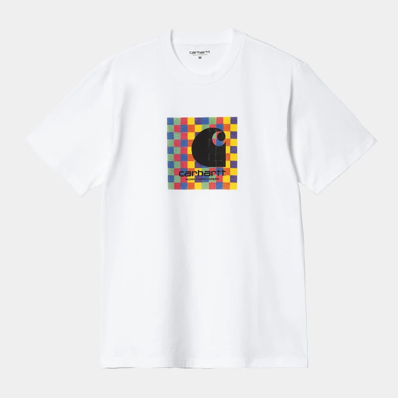 Carhartt WIP Herren Nice Trip Kurzarm-T-Shirt – Weiß