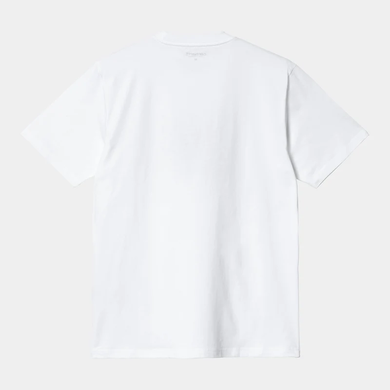 Carhartt WIP Herren Nice Trip Kurzarm-T-Shirt – Weiß