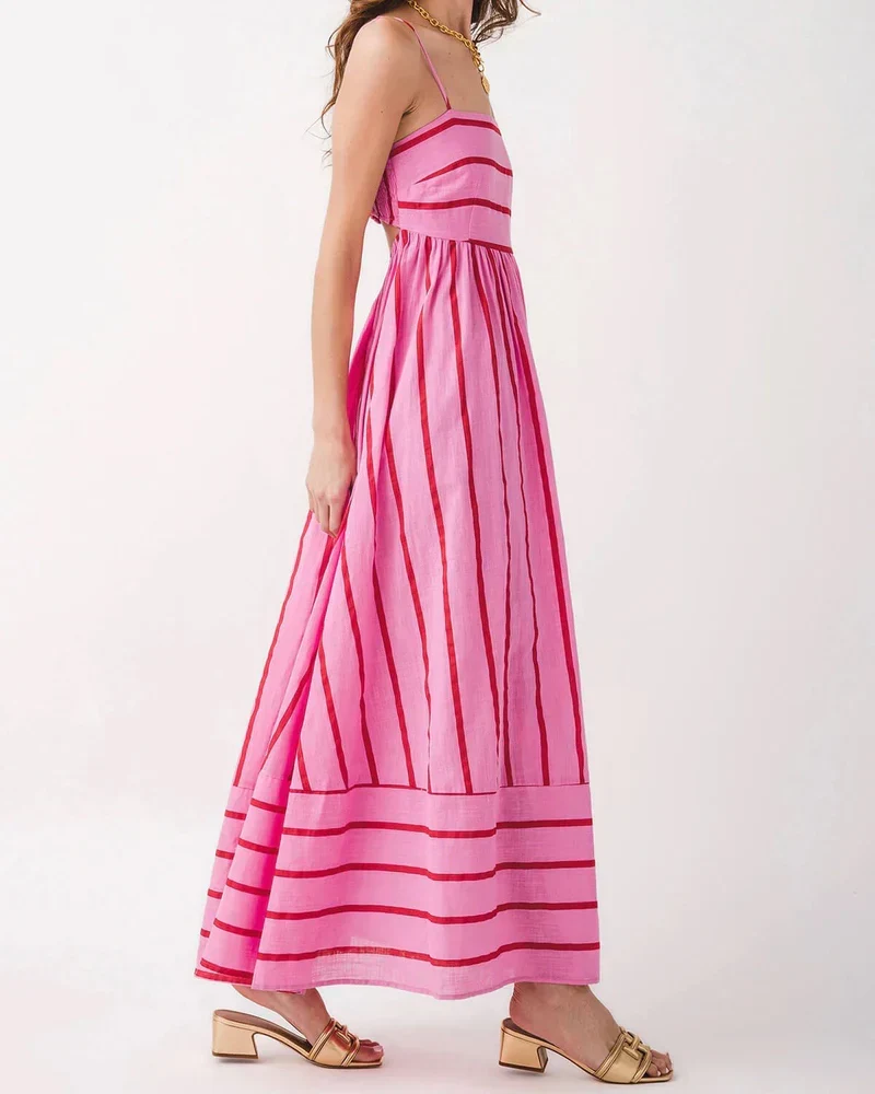 Lumi | Luftiges Blumen-Maxikleid