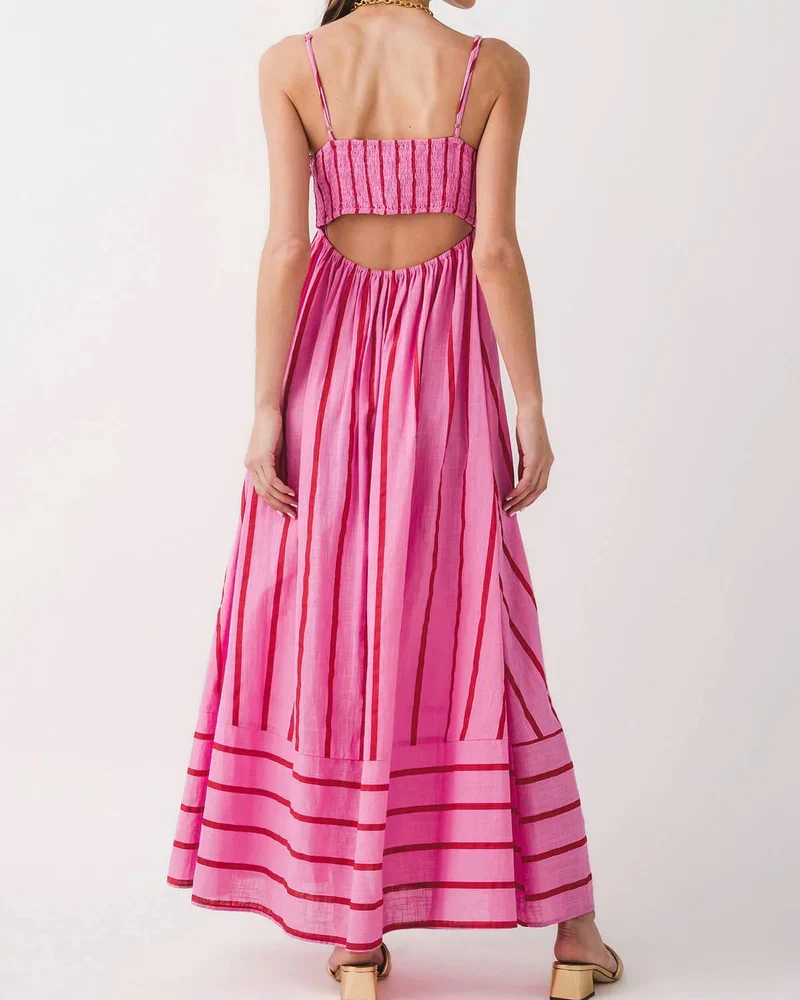 Lumi | Luftiges Blumen-Maxikleid