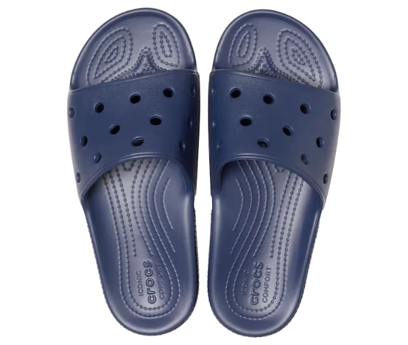 Crocs Klassische Unisex-Slipper – Marineblau