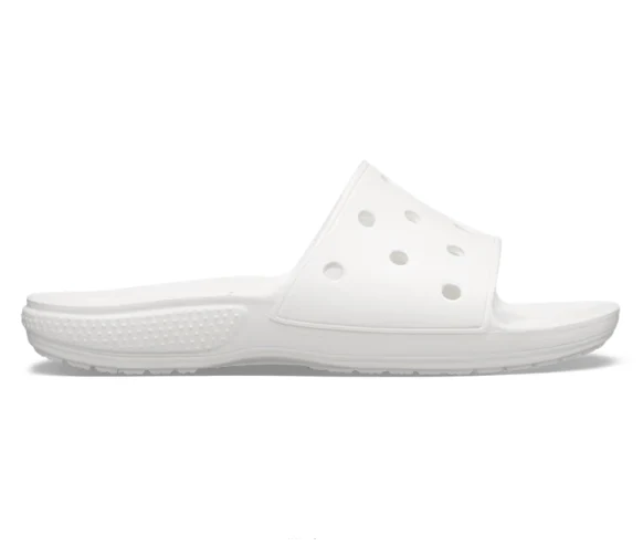Crocs Klassische Unisex-Slide - Weiß