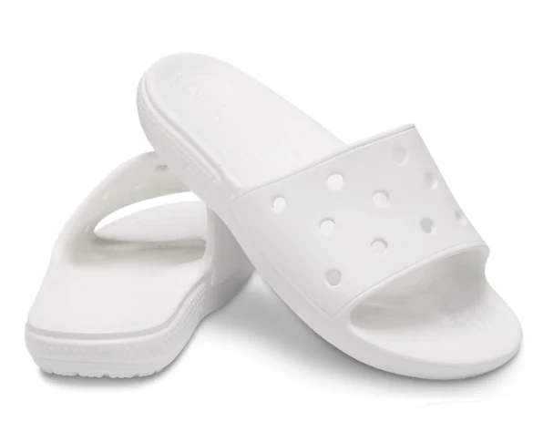 Crocs Klassische Unisex-Slide - Weiß