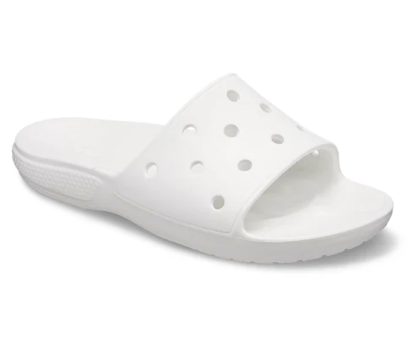 Crocs Klassische Unisex-Slide - Weiß