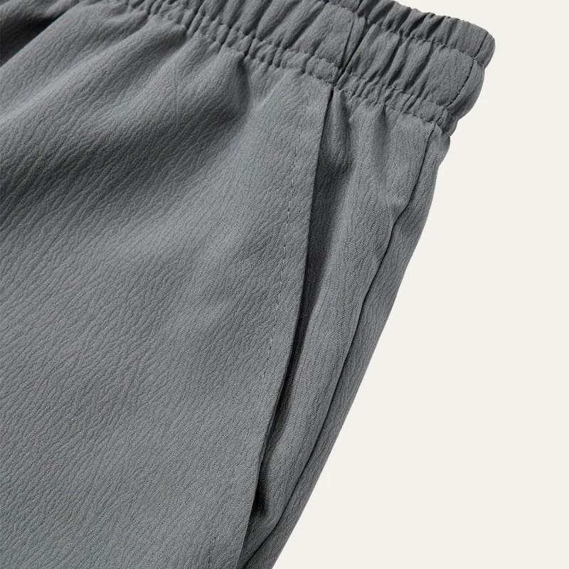 Herren-Hose mit geradem Bein und Kordelzug