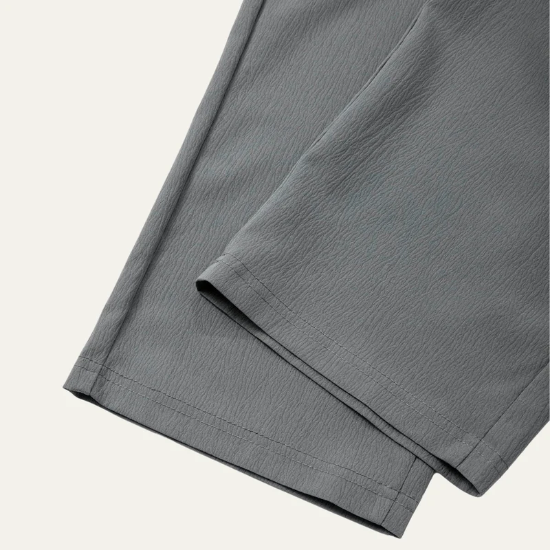 Herren-Hose mit geradem Bein und Kordelzug