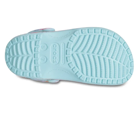Crocs Unisex Classic Dream Clog – Pure Water / Multi