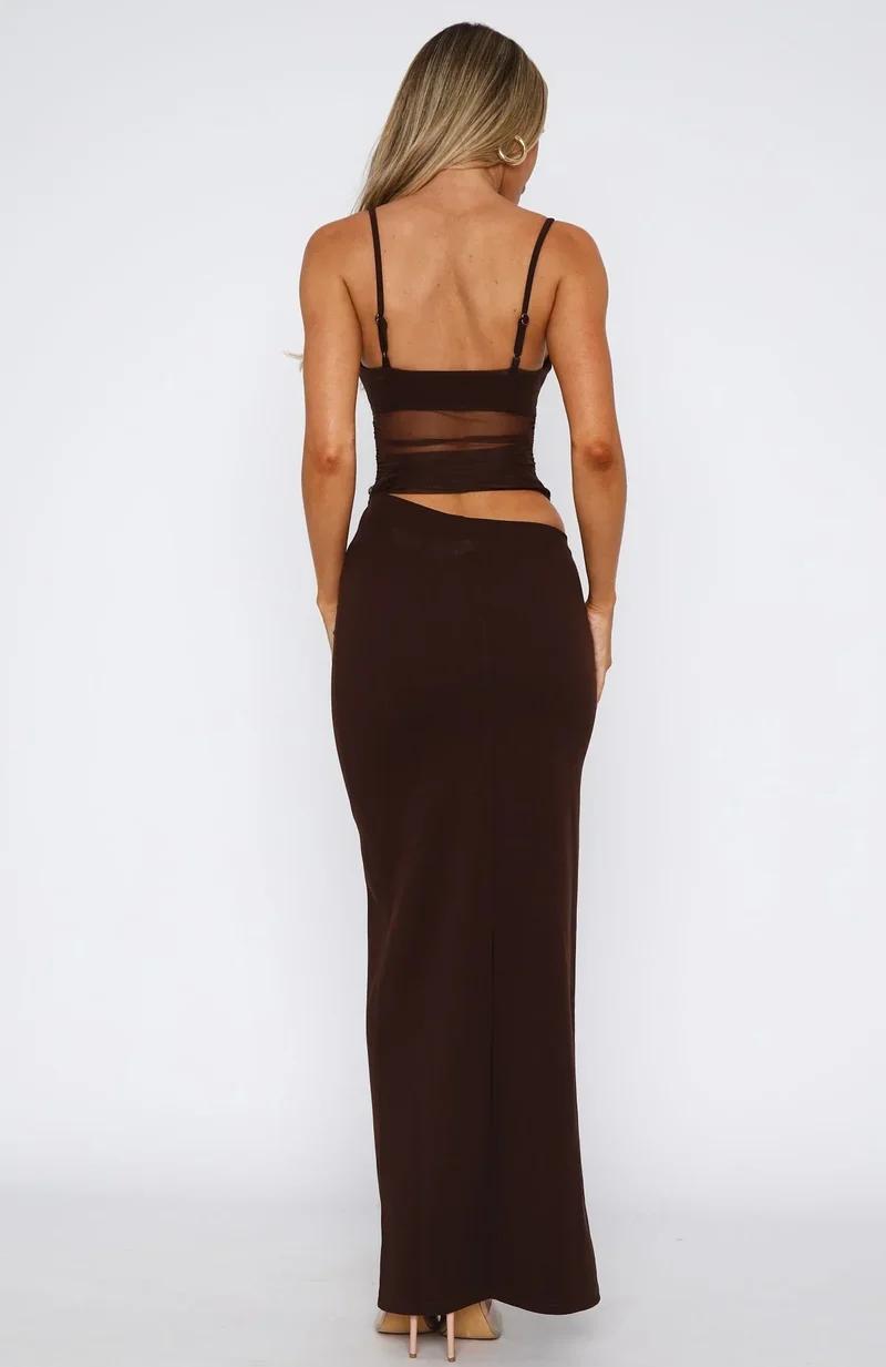 Naiara | Maxi-Kleid mit Cut-Outs