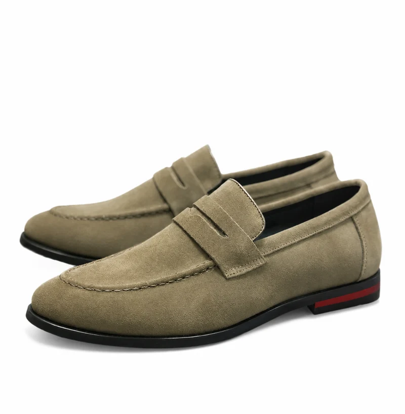 Herren Loafers mit Penny Riemen und Mokassin Naht