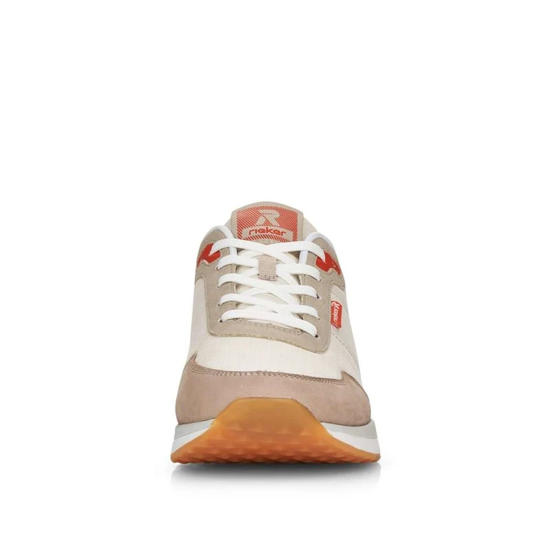 Rieker Revolution-Trainer für Damen – Beige/Orange