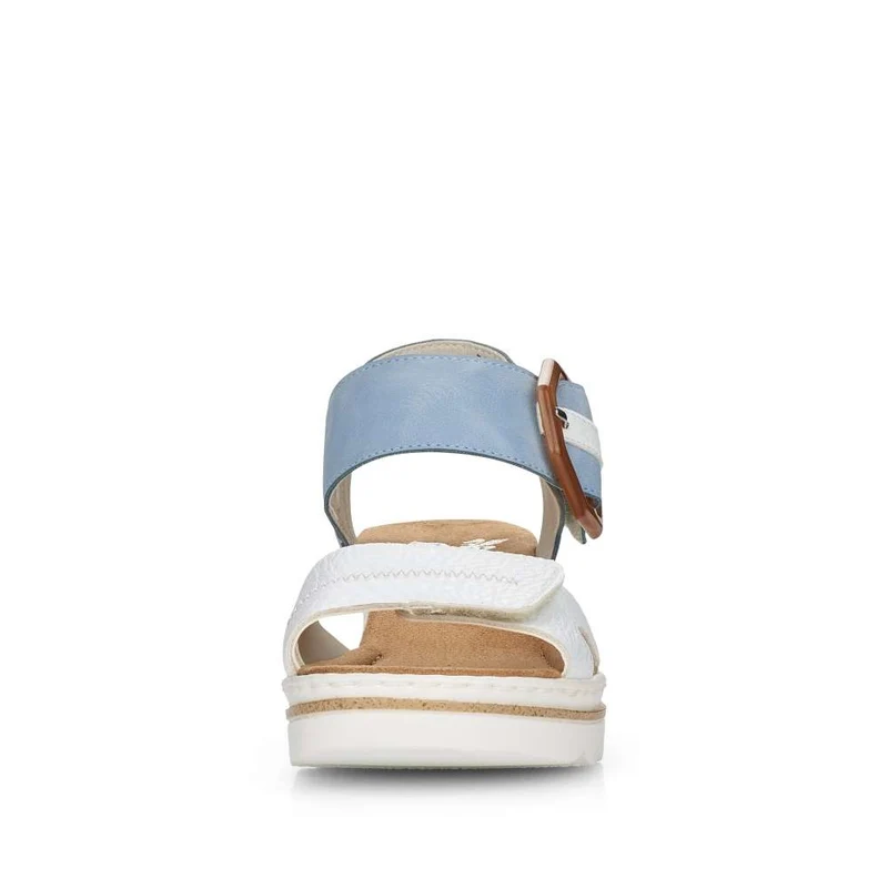Rieker Damenmode-Sandale – Blau