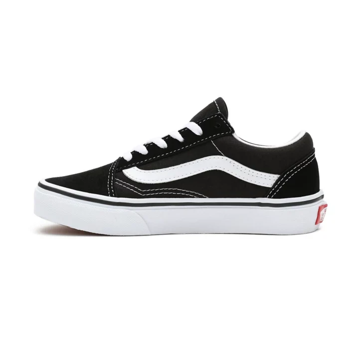 VANS Old Skool-Turnschuhe für Kinder – Schwarz