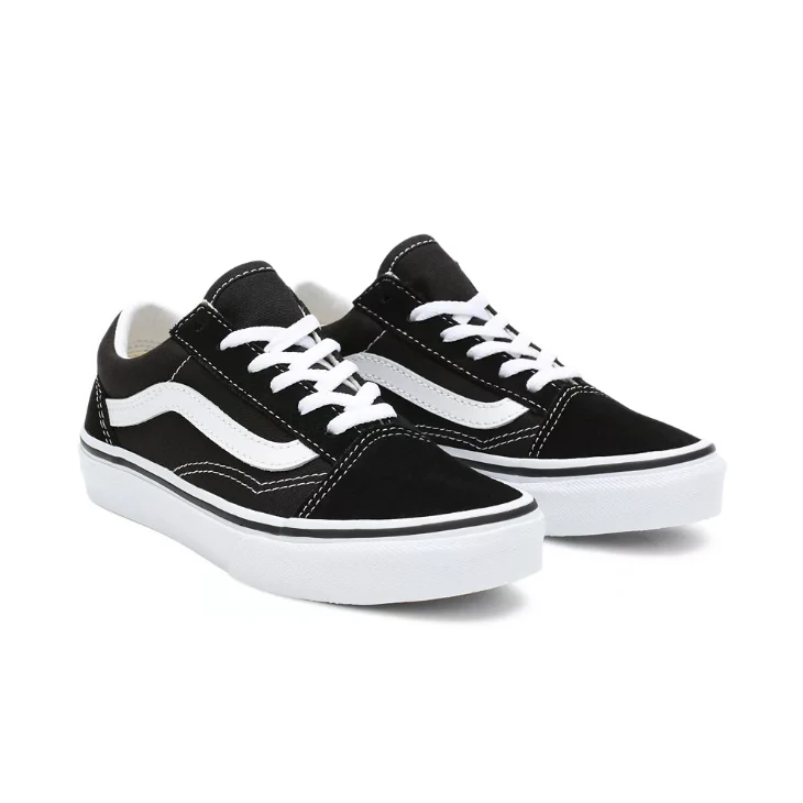 VANS Old Skool-Turnschuhe für Kinder – Schwarz