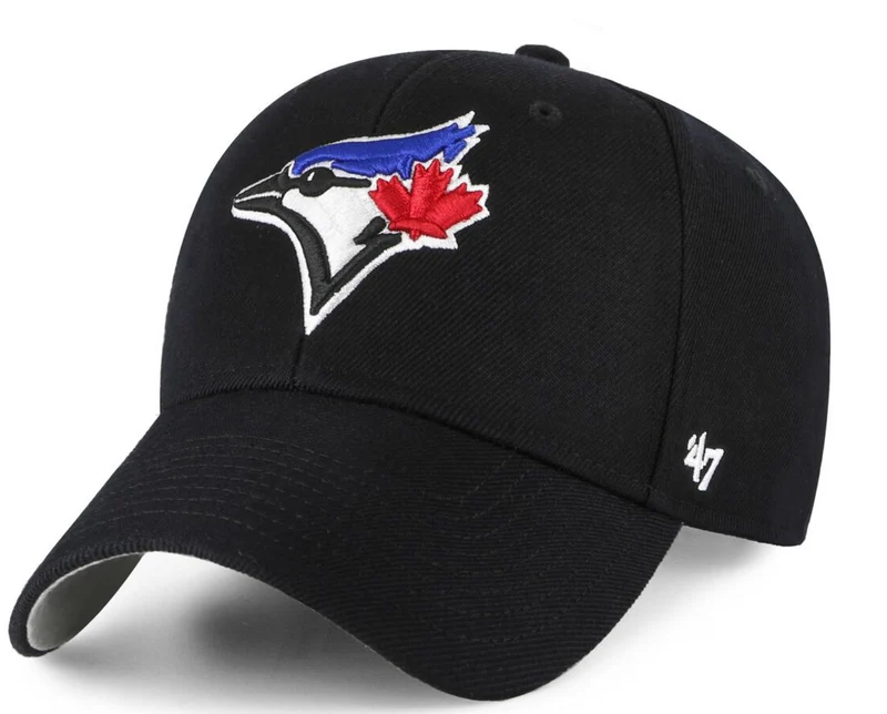 '47 Brand Unisex Toronto BlueJays MVP Cap – Schwarz