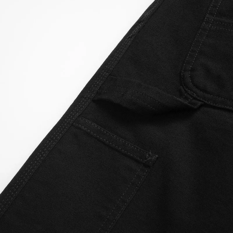 Carhartt WIP Herren Single Knee Hose - Schwarz gespült