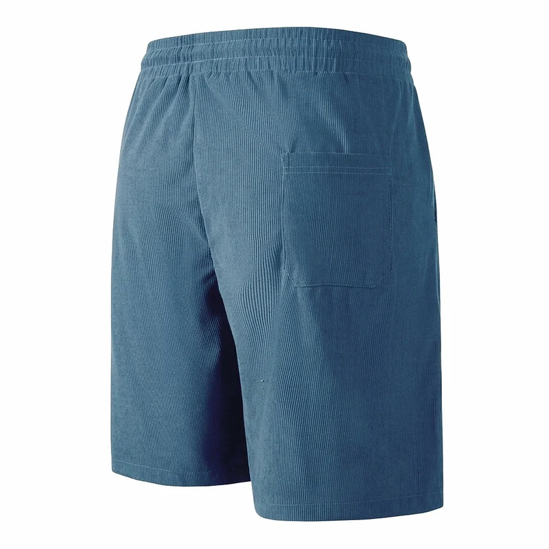 Herren Shorts mit Kordelzug und aufgenähtem Etikett