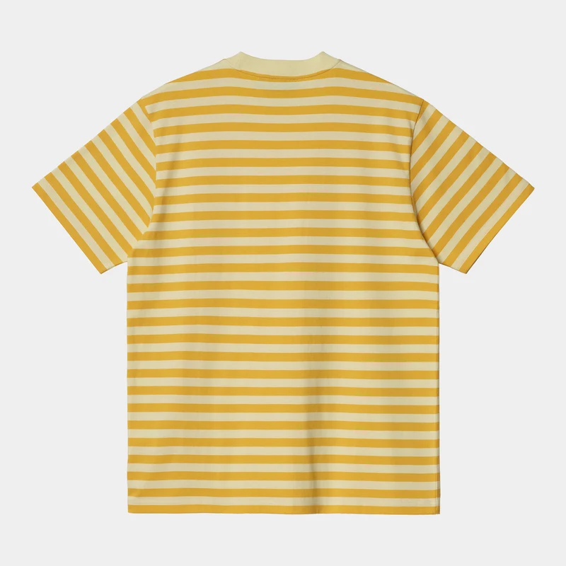 Carhartt WIP Herren Scotty Pocket T-Shirt – Popsicle
