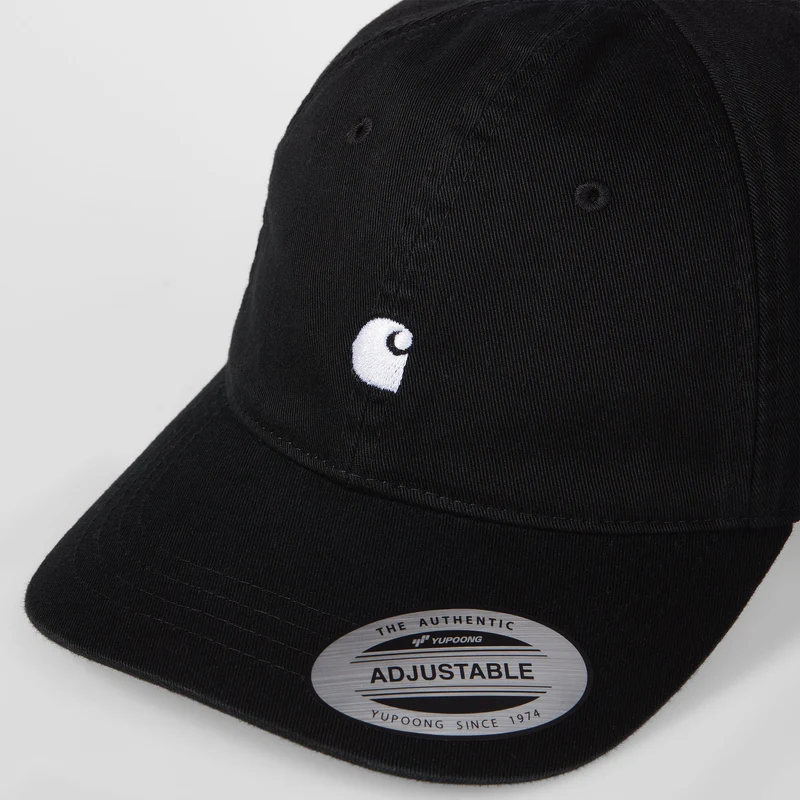 Carhartt WIP Unisex Madison Cap - Schwarz / Weiß