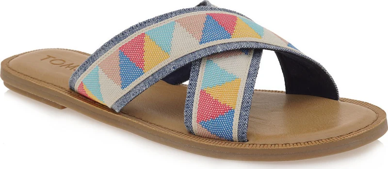 TOMS Damen Viv Tribal Sandale – Mehrfarbig