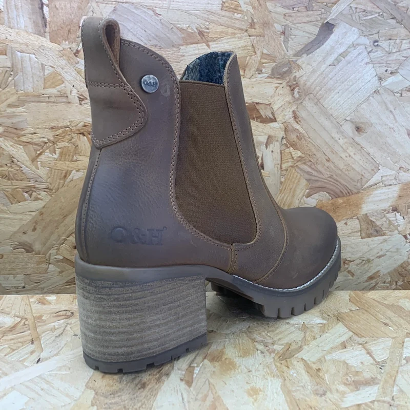 Oak & Hyde Kensington Damen Chelsea Stiefelette - Cognac
