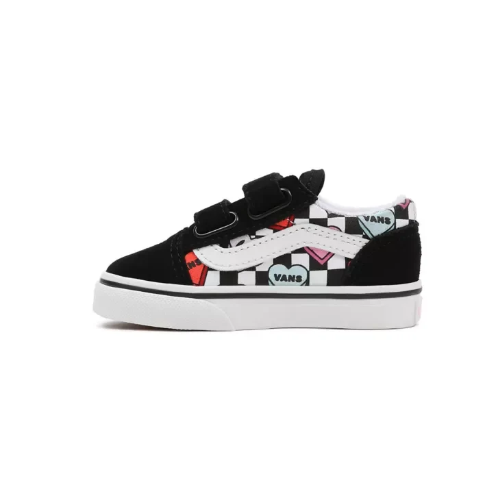 VANS Kleinkinder-Sneaker „Candy Heart Old Skool“ mit Klettverschluss