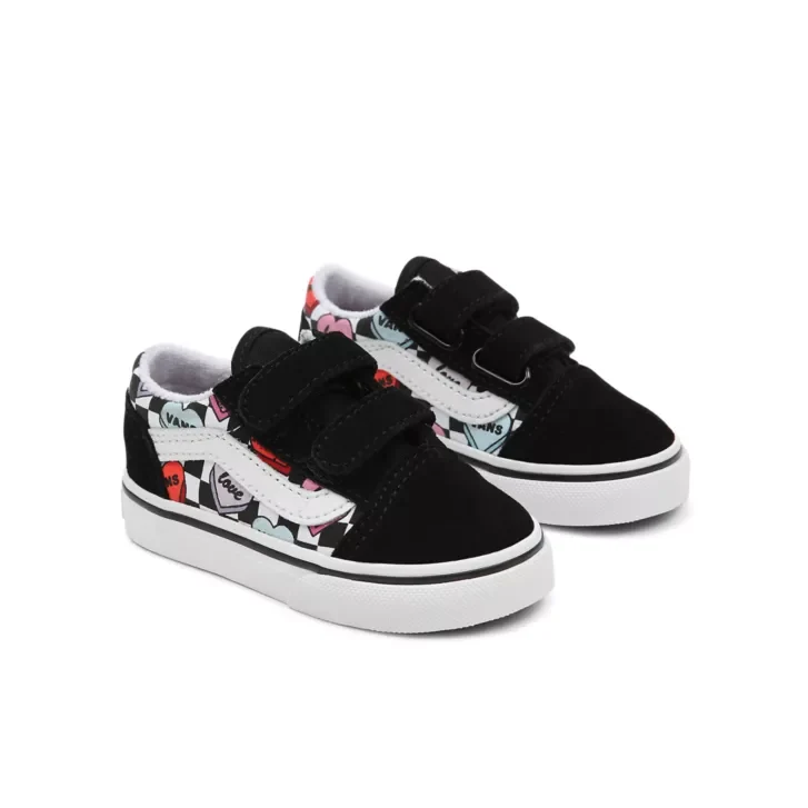 VANS Kleinkinder-Sneaker „Candy Heart Old Skool“ mit Klettverschluss