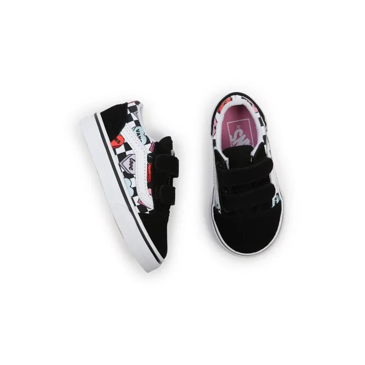 VANS Kleinkinder-Sneaker „Candy Heart Old Skool“ mit Klettverschluss