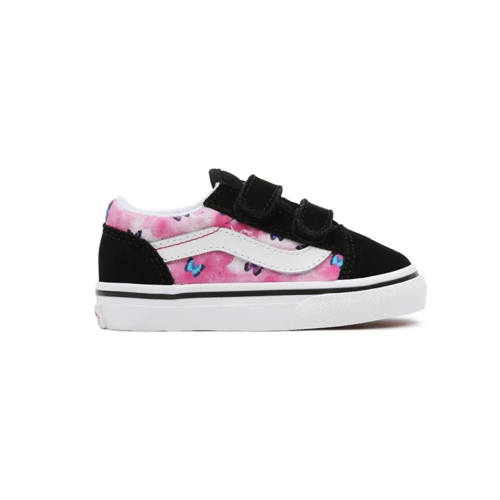 VANS Old Skool Butterfly Dream-Sneaker mit Klettverschluss für Kleinkinder
