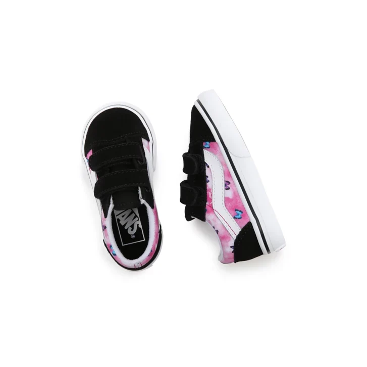 VANS Old Skool Butterfly Dream-Sneaker mit Klettverschluss für Kleinkinder