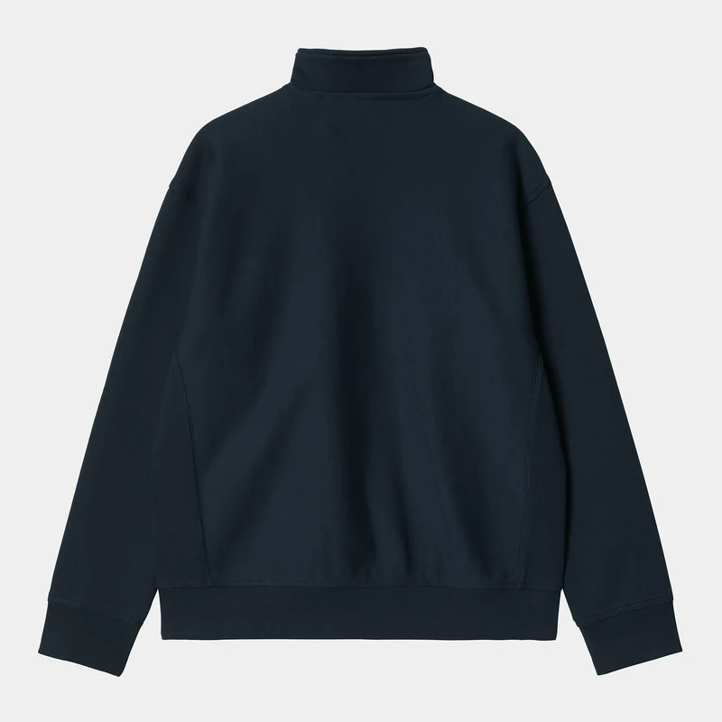 Carhartt WIP Herren Halb-Zip-Reißverschluss American Script Sweatshirt - Mizar