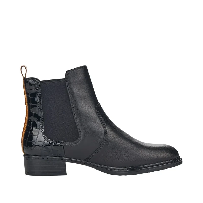 Rieker Damen-Stiefelette - Schwarz