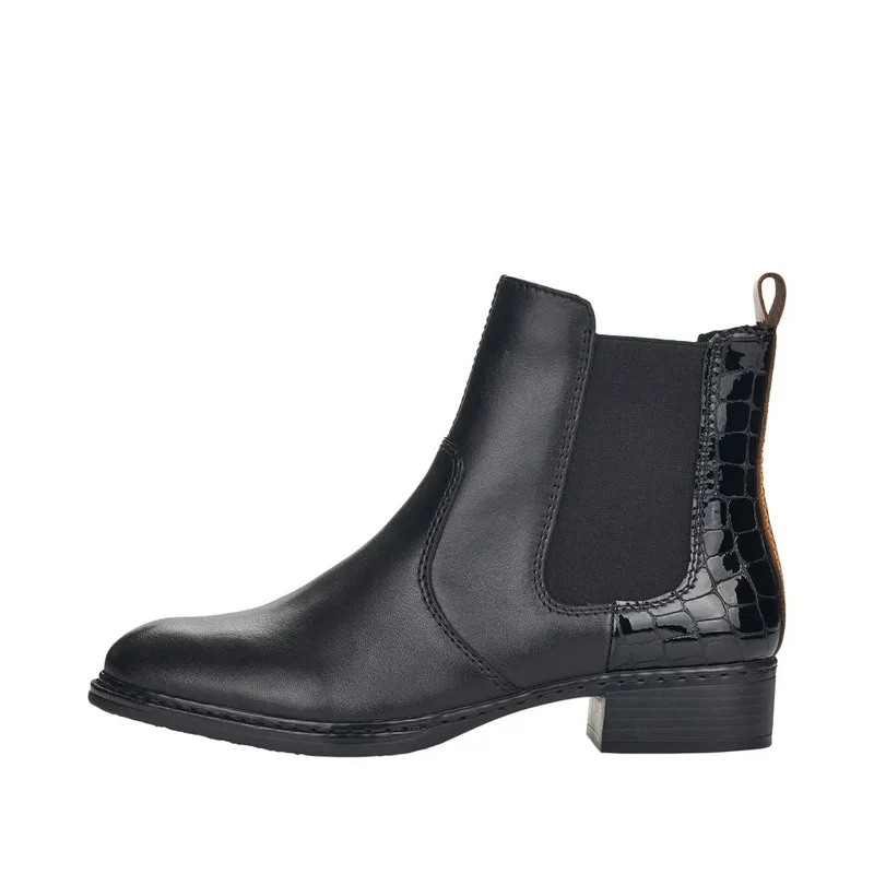 Rieker Damen-Stiefelette - Schwarz
