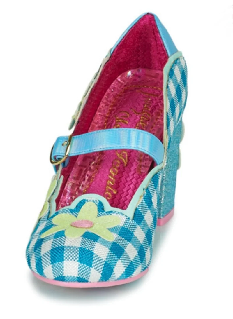 Irregular Choice - Daisy Dancer High Heel - Blau geblümt