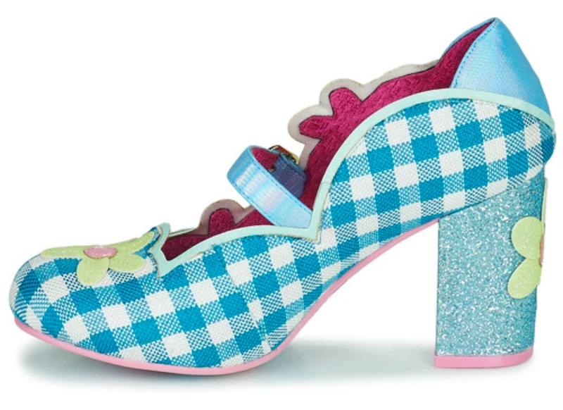 Irregular Choice - Daisy Dancer High Heel - Blau geblümt