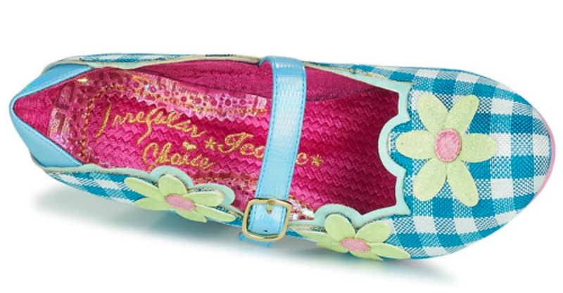 Irregular Choice - Daisy Dancer High Heel - Blau geblümt