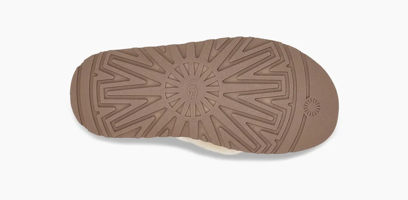 UGG Womens Disco Cross Slide - Kastanie