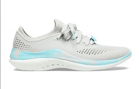 Crocs Unisex Classic LiteRide 360 ​​Marbled Pacer Trainer – Weiß / Multi