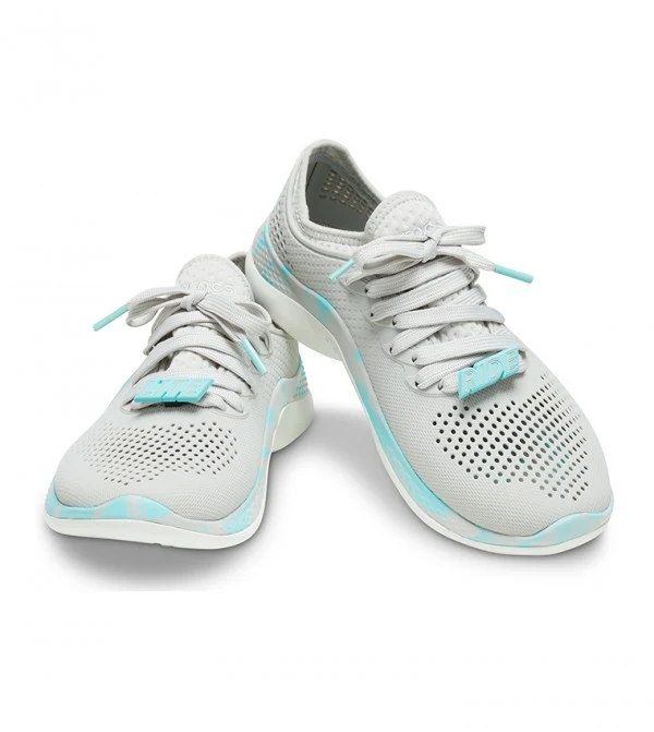 Crocs Unisex Classic LiteRide 360 ​​Marbled Pacer Trainer – Weiß / Multi