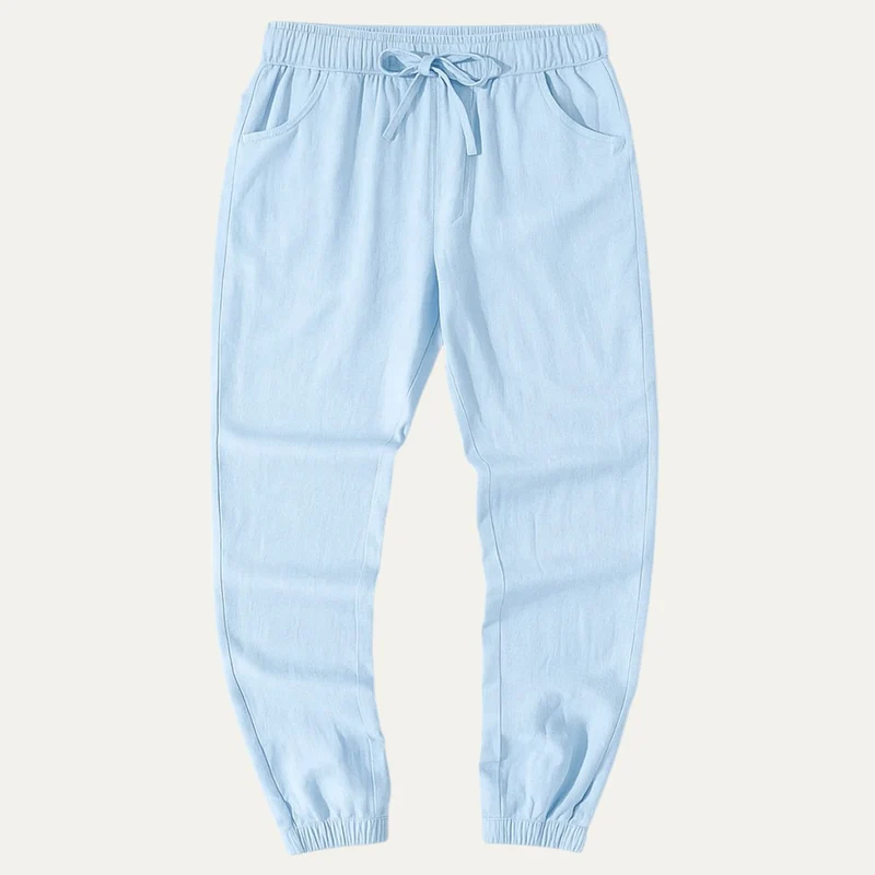 Herren-Jogginghose mit Kordelzug und elastischen Bündchen
